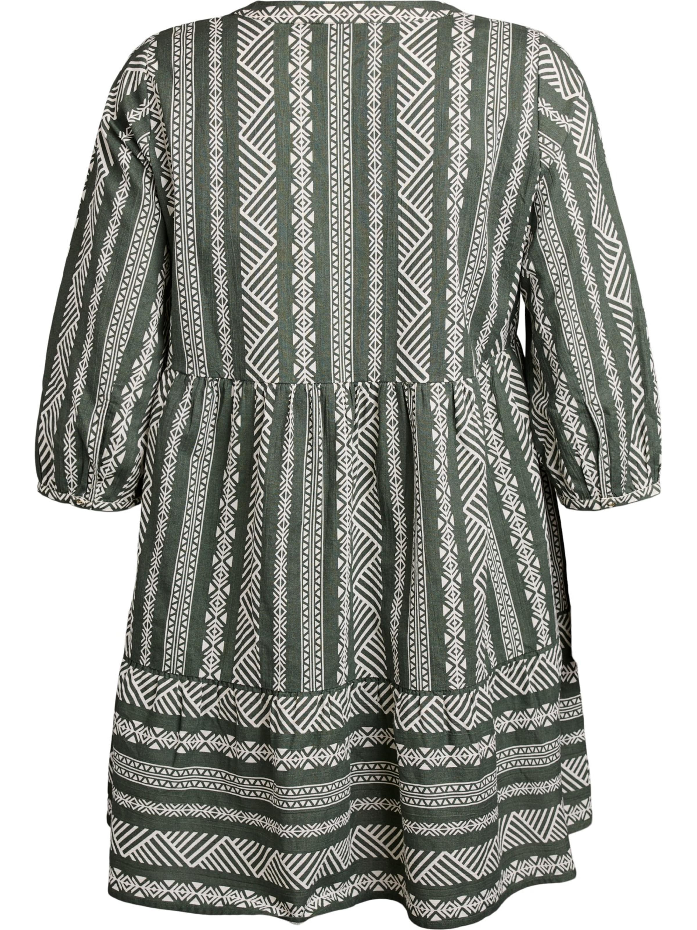 Zizzi Платье 'VMaja' в Зеленый