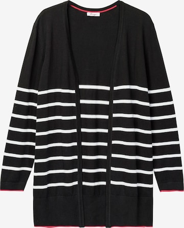 Cardigan SHEEGO en noir : devant