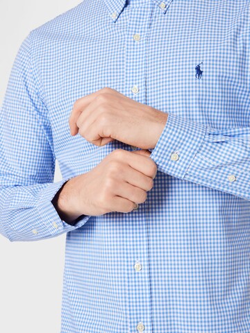 Polo Ralph Lauren Regular fit Overhemd in Blauw