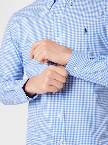 Polo Ralph Lauren Regular Fit Hemd in Blau