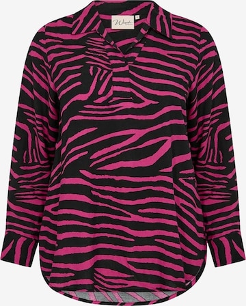 Wasabi Concept Bluse 'Kenja' i pink: forside