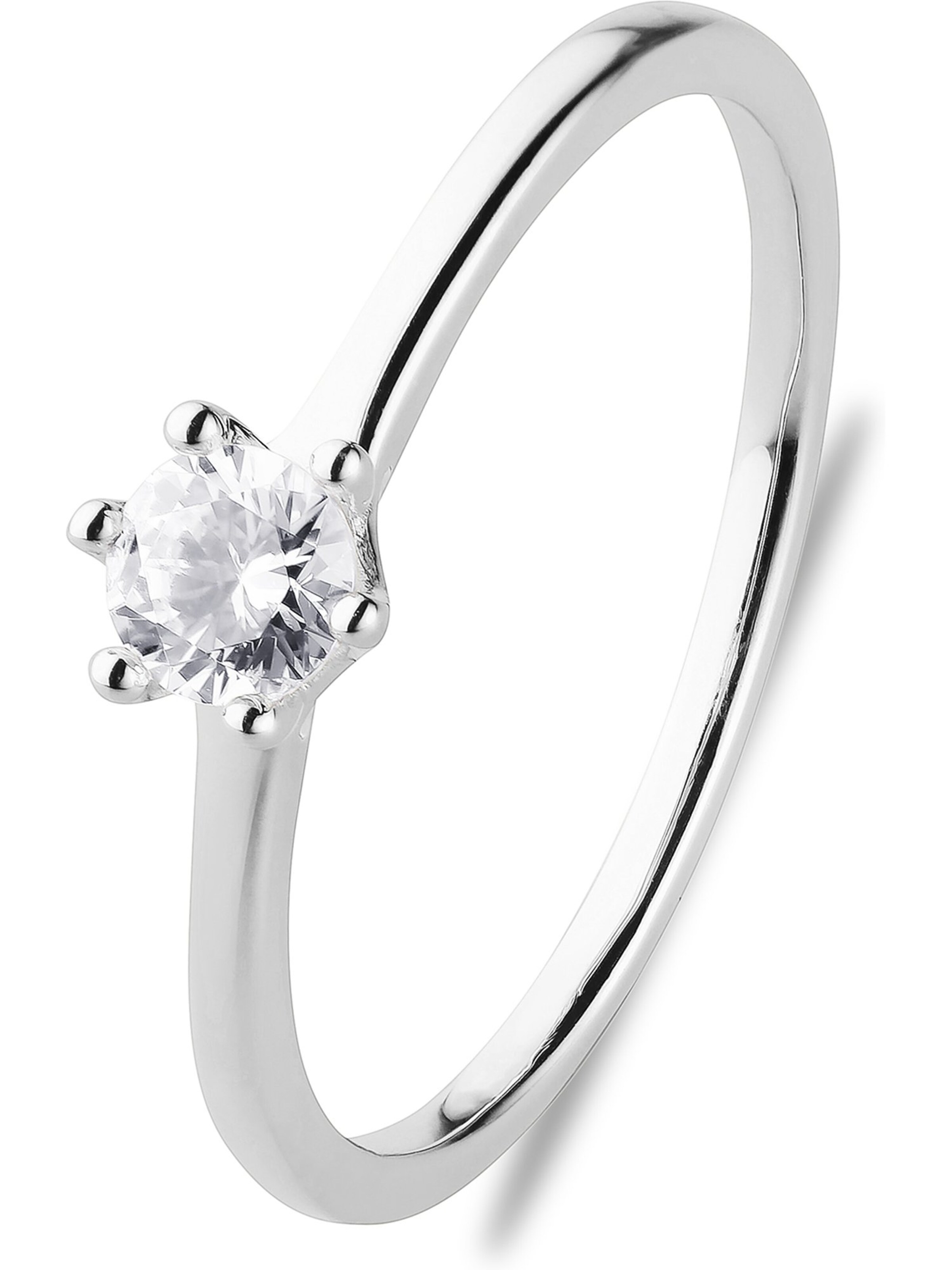 CHRIST Ring in Silber: Vorderseite