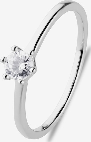 CHRIST Ring in Silber: Vorderseite