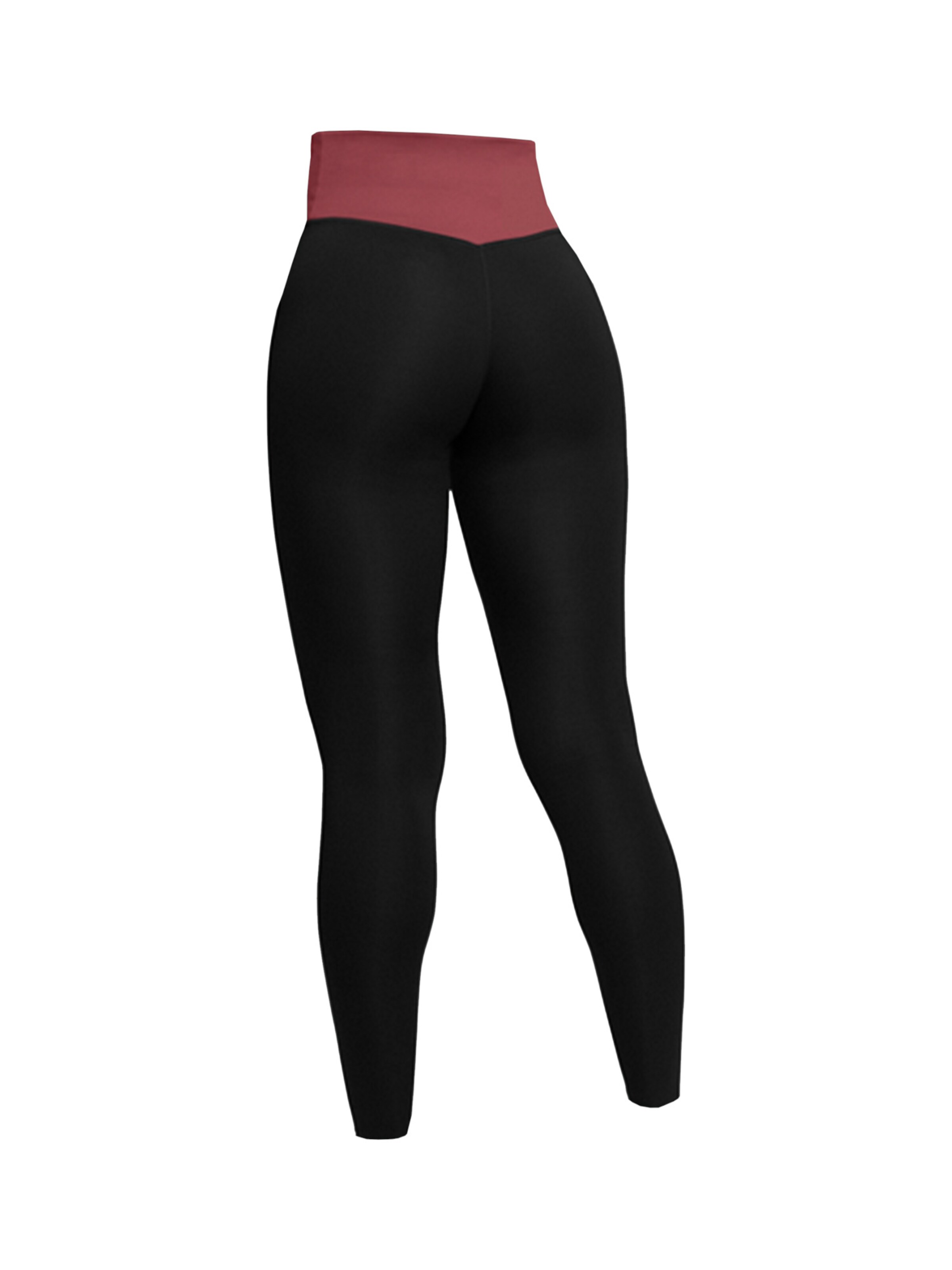 NIKE Skinny Sporthose 'One Luxe' in Schwarz