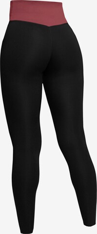 NIKE Skinny Workout Pants 'One Luxe' in Black