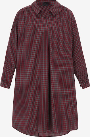 raudona DreiMaster Klassik Suknelė: priekis