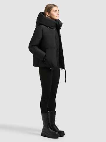 Veste d’hiver 'Audrey2 Matt' khujo en noir