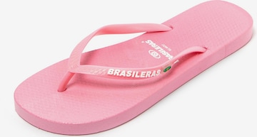 Brasileras Strand-/badschoen 'Classic Pro W' in Roze: voorkant