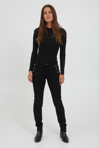Slimfit Pantaloni chino 'FRLOMAX 1' di Fransa in nero