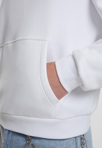 Urban Classics Sweatshirt 'Fluffy' in White