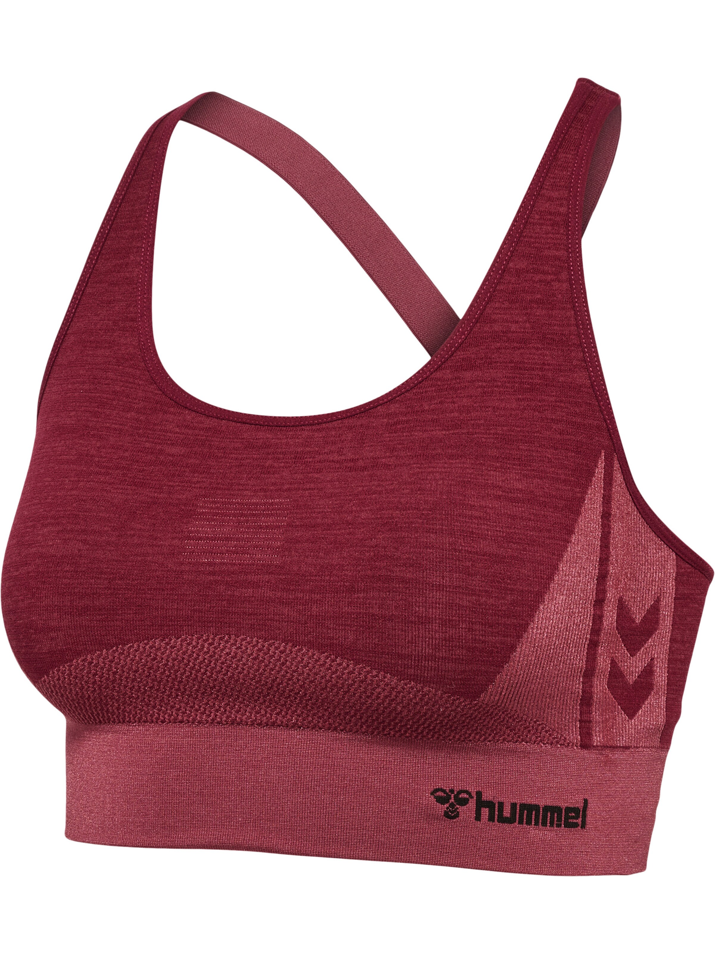 Hummel Bustier Sportsoverdel i rød
