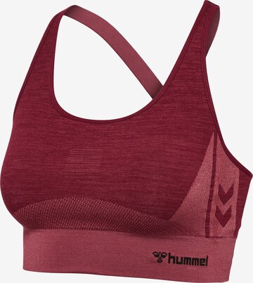 Hummel Bralette Sports Top in Red