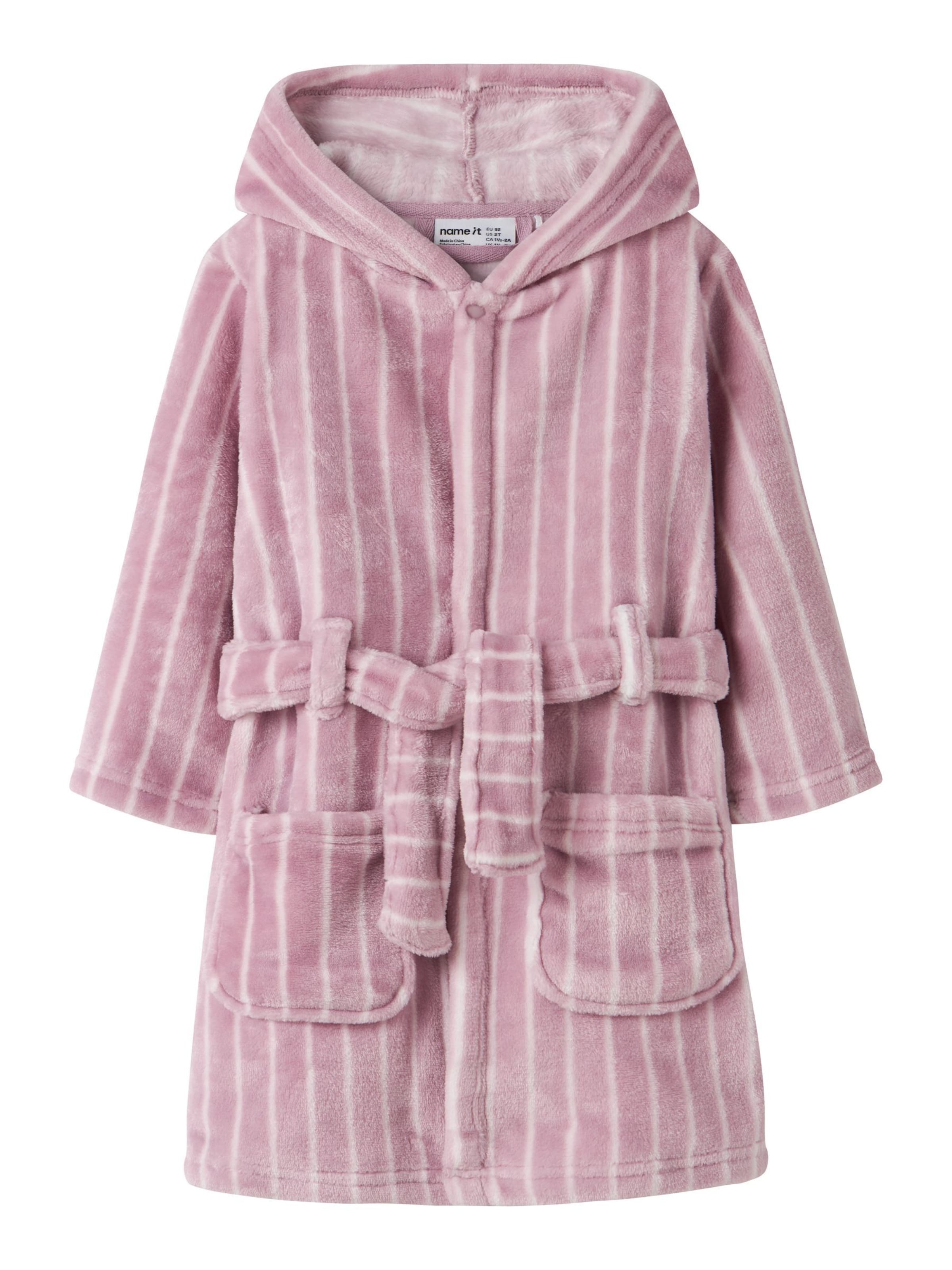 NAME IT Badekåbe i lilla: forside
