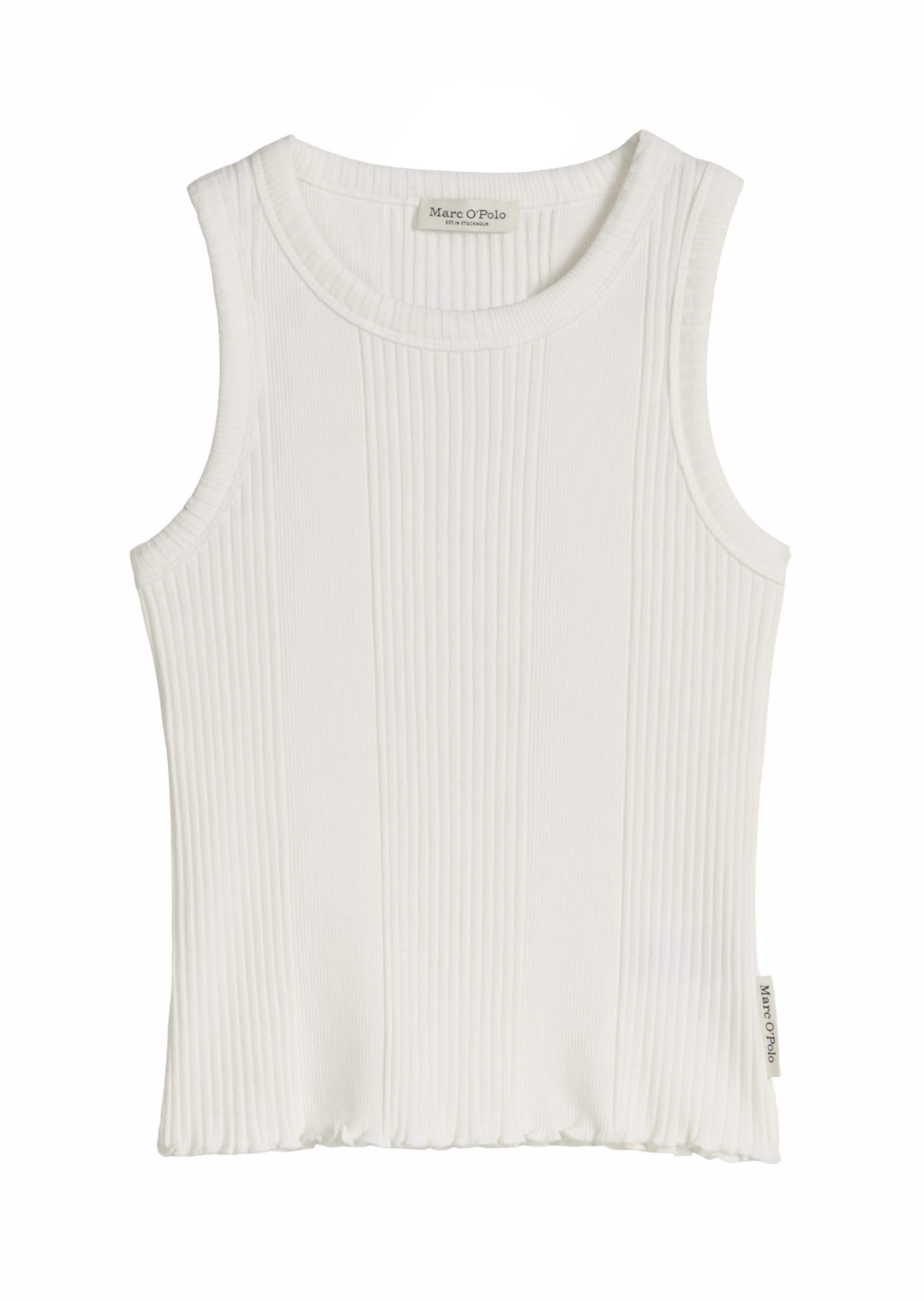 Marc O'Polo Top in Wit: voorkant