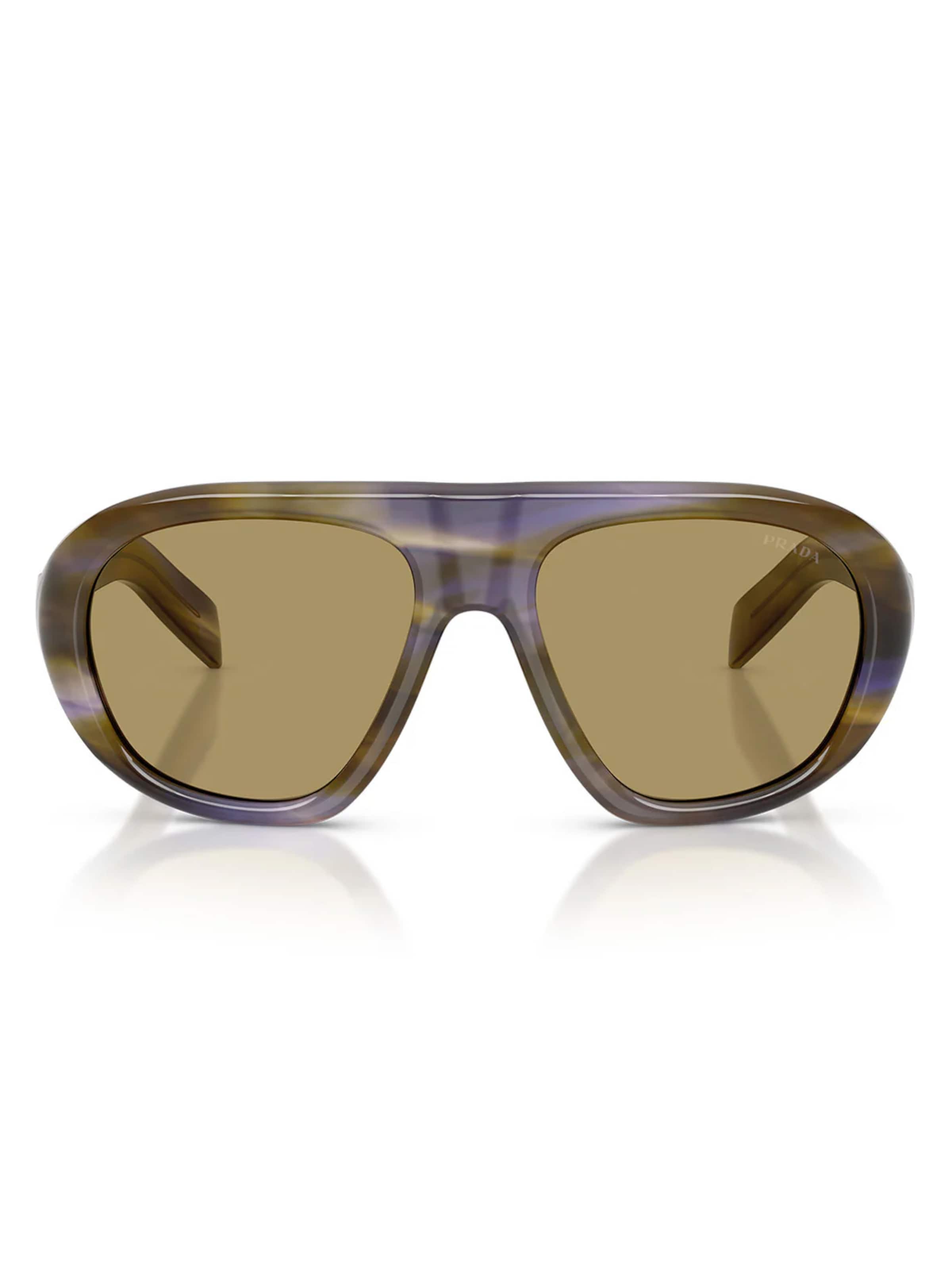 PRADA Sonnenbrille 'Prada  PRC05S 23G70G'‌‌‌‌ in Beige: Vorderseite