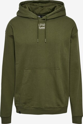 Hummel Sweatshirt in Green: front