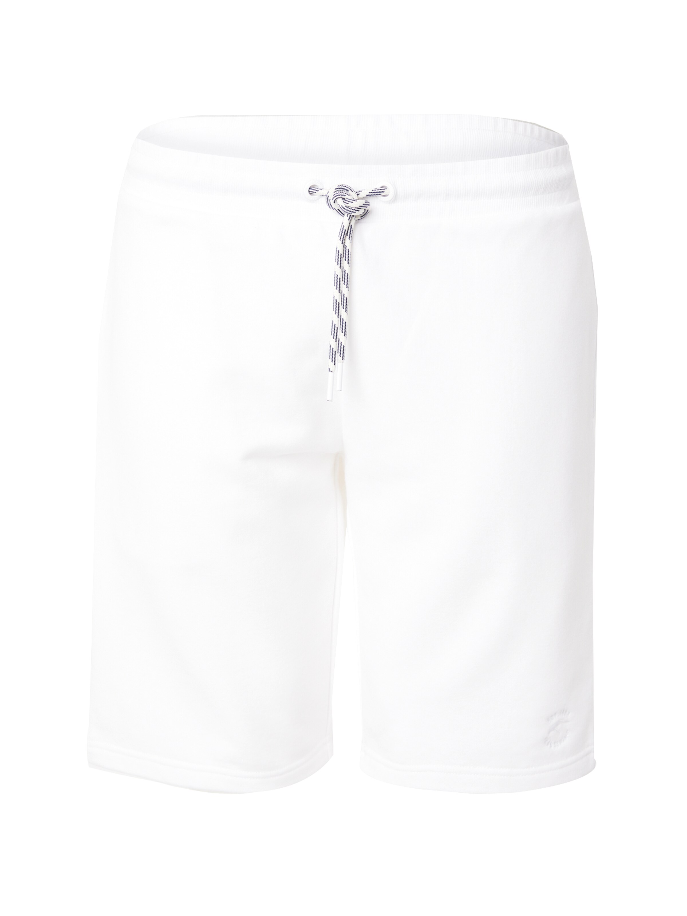 INDICODE JEANSregular Hlače 'Brennan' - bijela boja: prednji dio