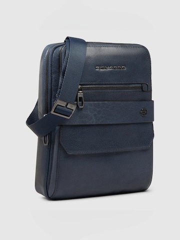 Piquadro Schoudertas in Blauw