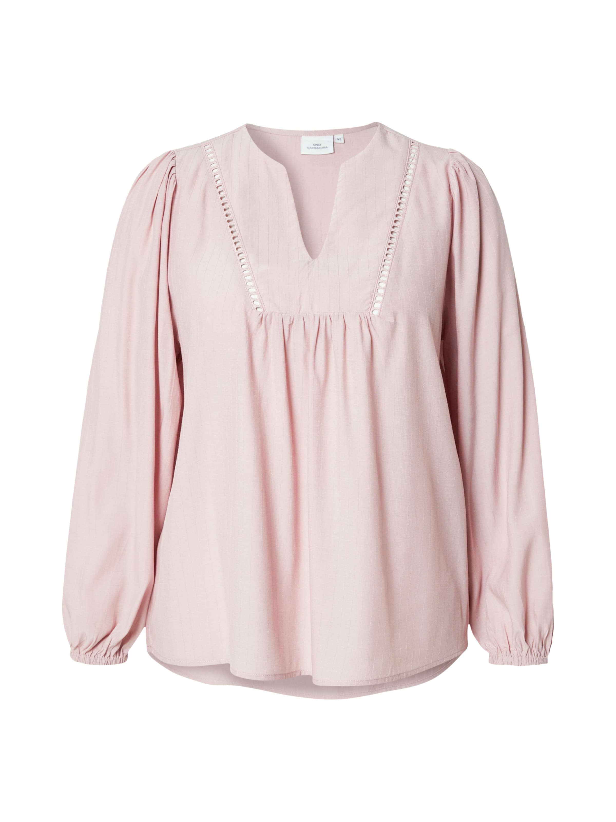 ONLY Carmakoma Блузка 'CARMyrna' в Ярко-розовый: спереди
