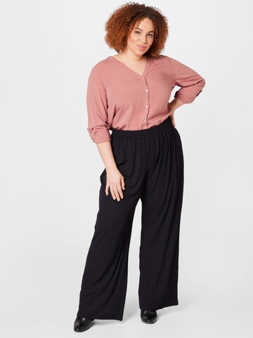 ABOUT YOU Curvy Blouse 'Sanja' in Roze