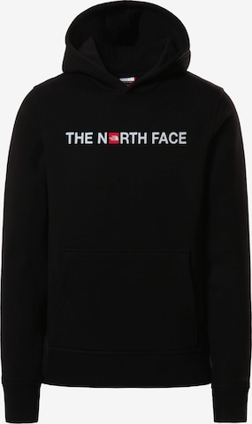 THE NORTH FACE Sweatshirt in Black: front