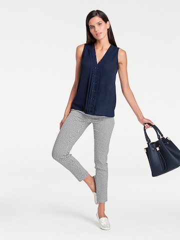 Skinny Pantaloni de la heine pe negru