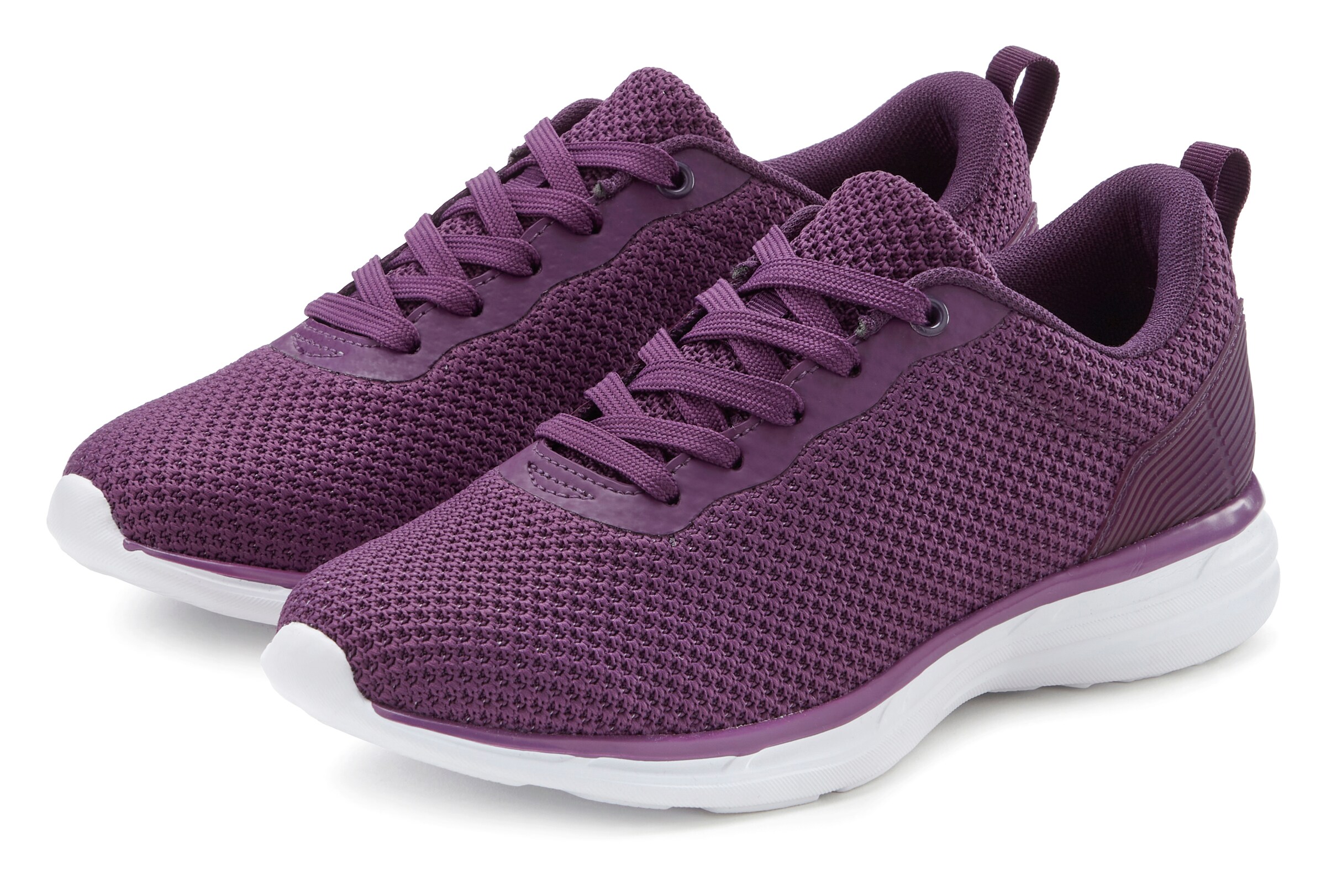 LASCANA Sneaker low i lilla