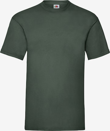 FRUIT OF THE LOOM Shirts 'T-shirt' i grøn: forside