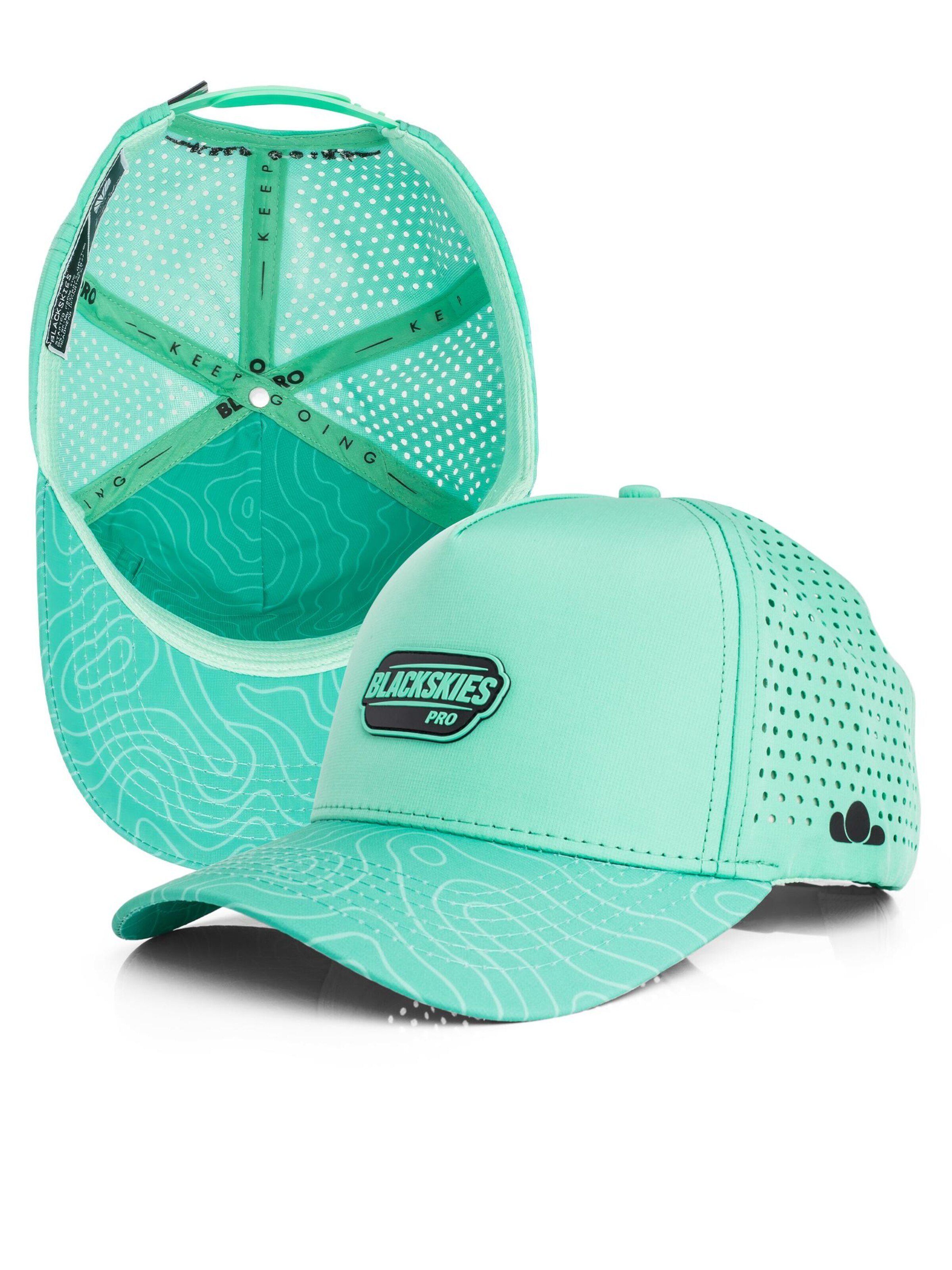 Blackskies Athletic Cap 'Pro Flow Sport Performance' in 54-64 in Mint, Item view