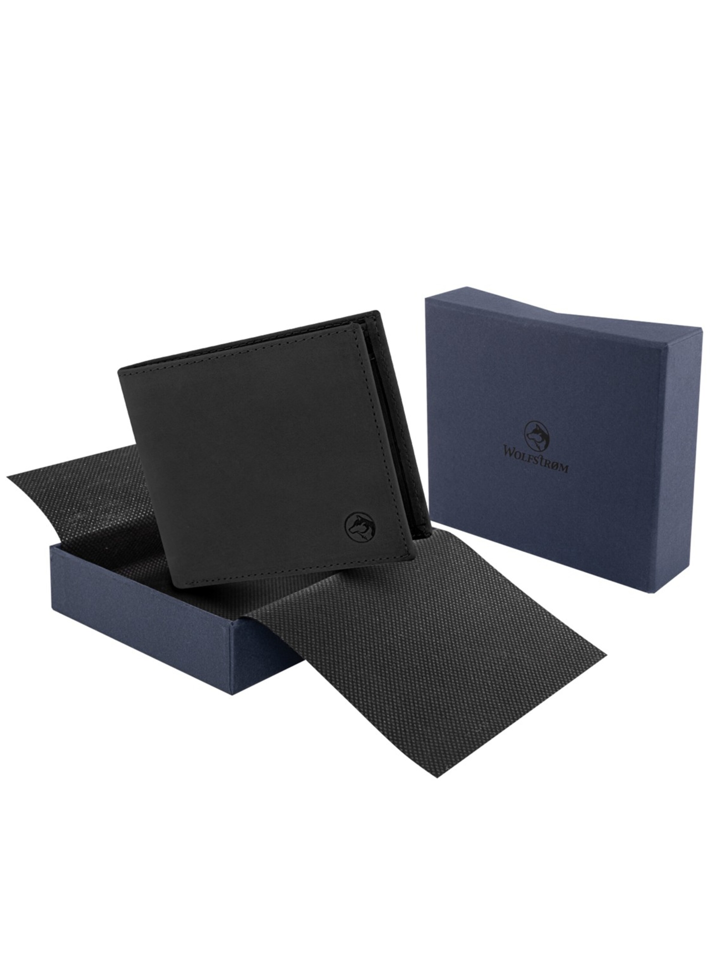 Wolfstrøm Wallet in Black