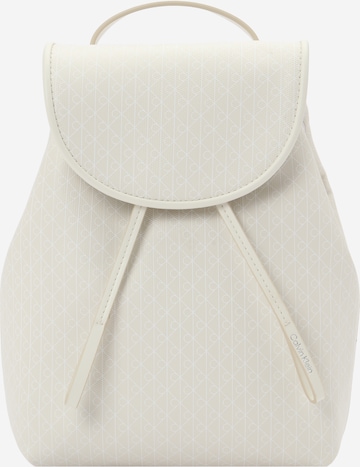 Calvin Klein - Mochila em castanho: frente