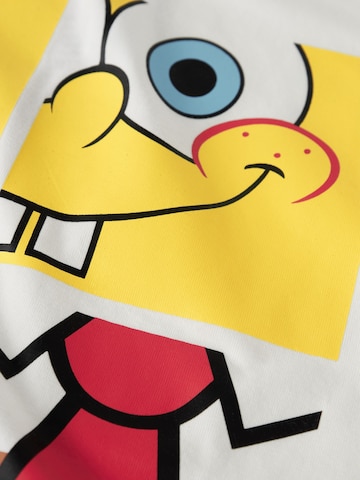 NAME IT Shirt 'SpongeBob' in Wit