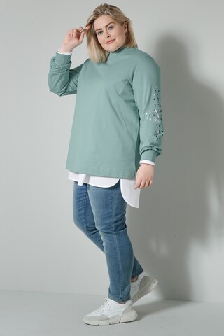 Sara Lindholm Sweatshirt in Grün