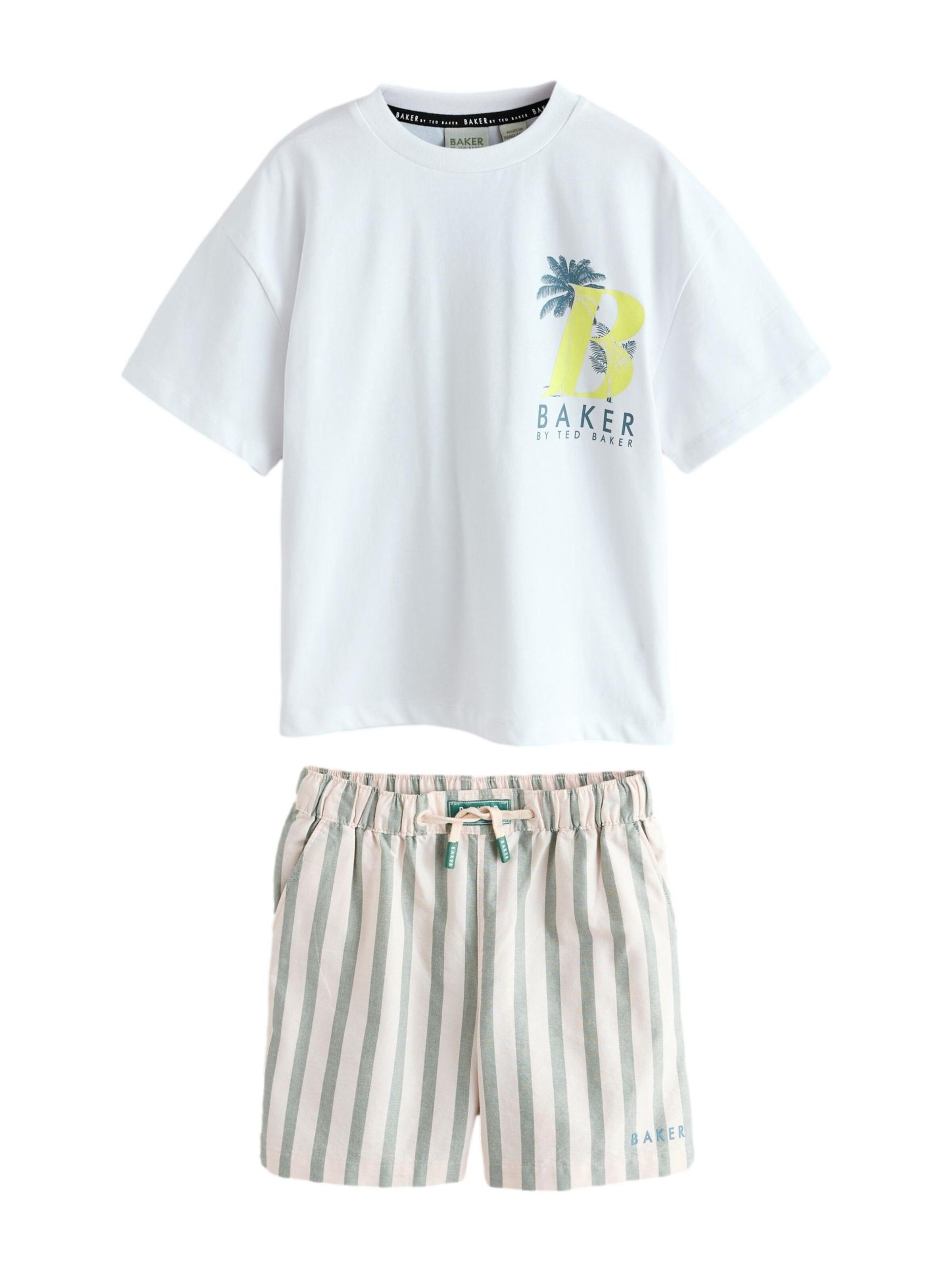 Baker by Ted Baker Set in Weiß: Vorderseite