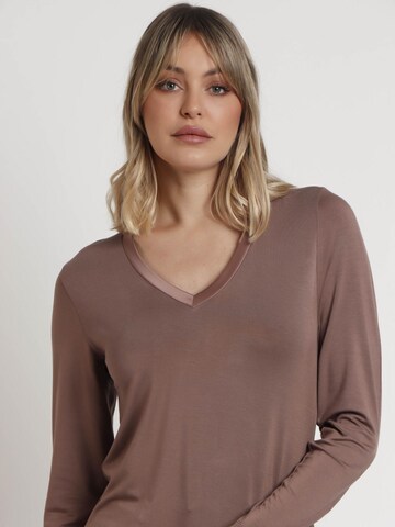 admas - Top 'ADMAS Camiseta Manga Larga Pico Raso para Mujer' en gris