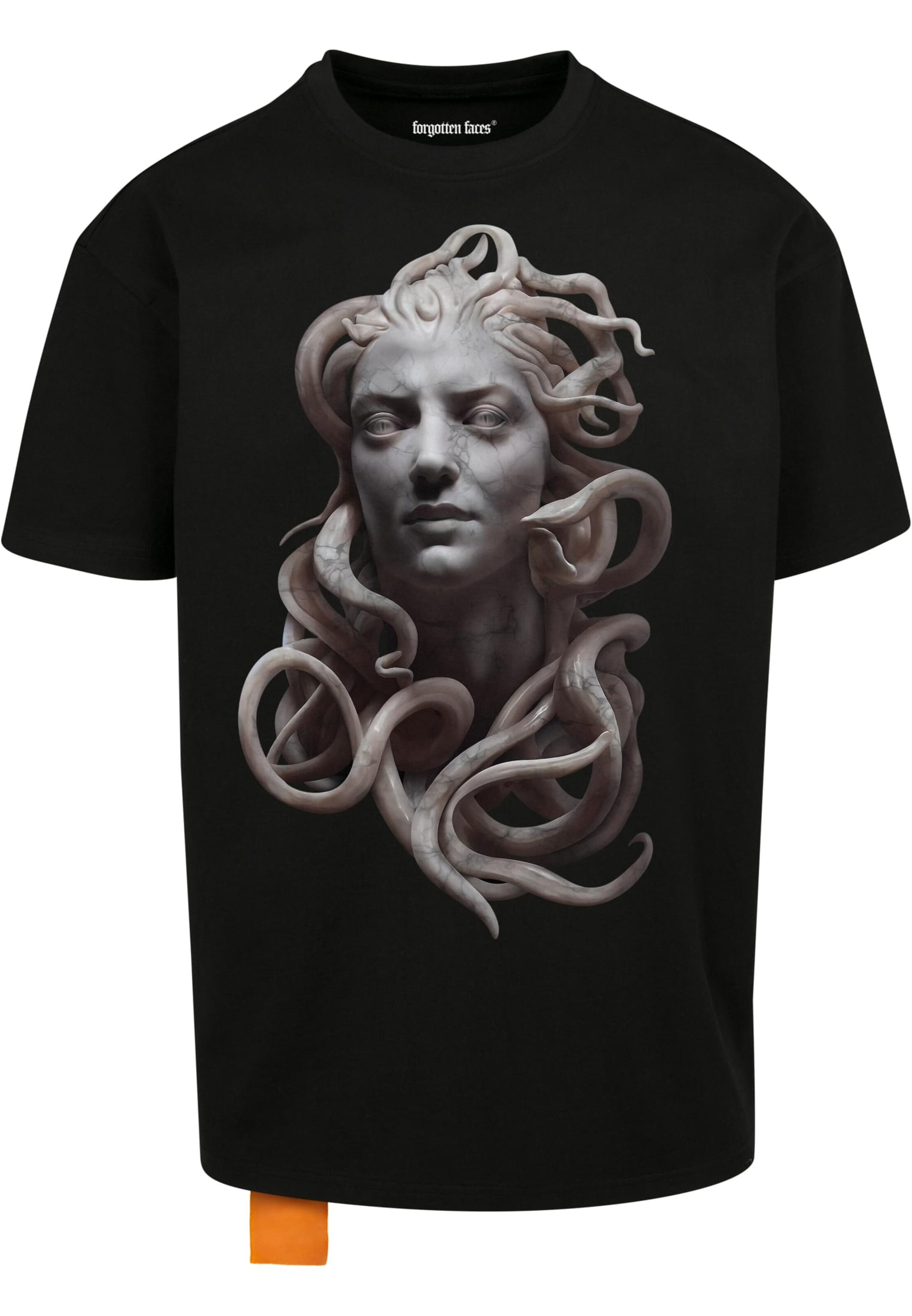 Forgotten Faces Shirt in Zwart: voorkant