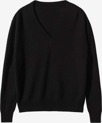 MANGO Sweter w kolorze czarny: przód