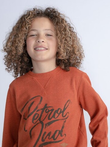 Petrol Industries Sweatshirt 'Wheaton' in Orange