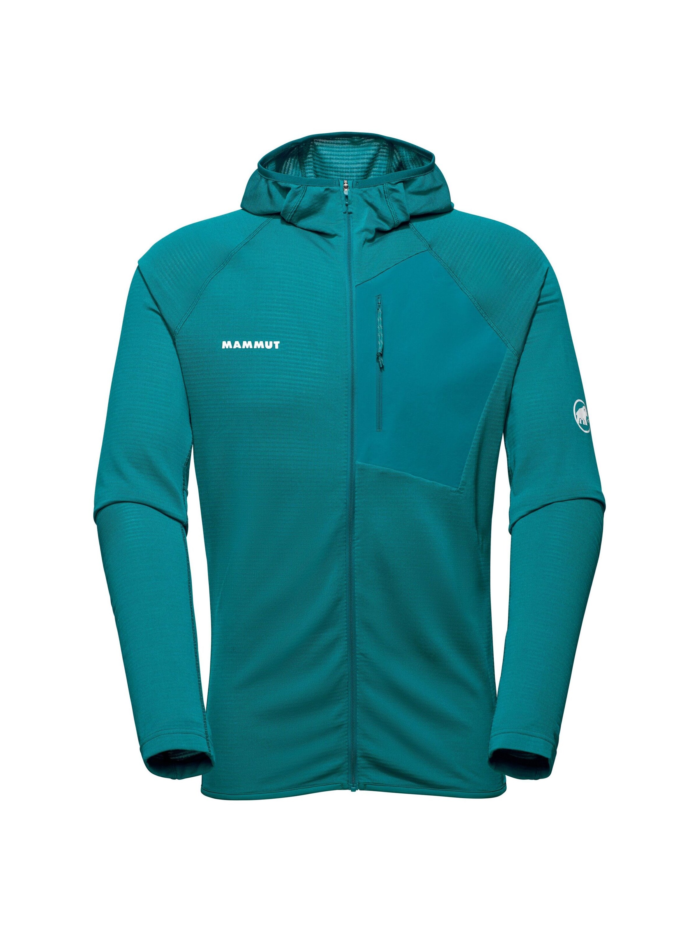 MAMMUT Funktionsfleecejacke ‘Aenergy’ in Grün: Vorderseite