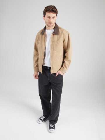 Abercrombie & Fitch Shirt 'ESSENTIAL' in Beige