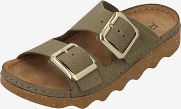 ROHDE Pantolette in Grün: Vorderseite