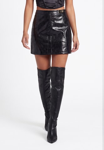 faina - Falda 'De Luxe' en negro: frente