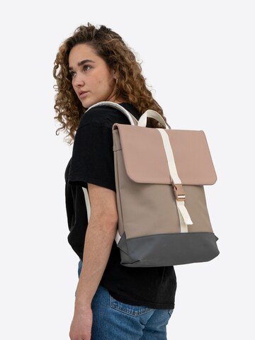 Johnny Urban Rucksack 'Ruby' in Beige: predná strana