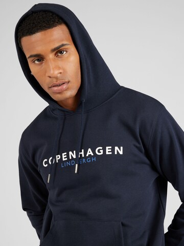 Lindbergh Sweatshirt 'Copenhagen' i blå