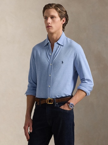 Regular fit Camicia di Polo Ralph Lauren in blu: frontale