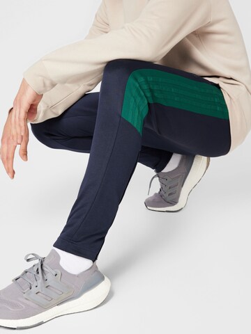 Coupe slim Pantalon de sport 'Tiro' ADIDAS SPORTSWEAR en bleu