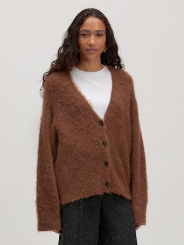 EDITED Knit Cardigan 'Onorina' in Brown