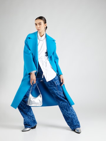 Marella Between-Seasons Coat 'TALPA' in Blue