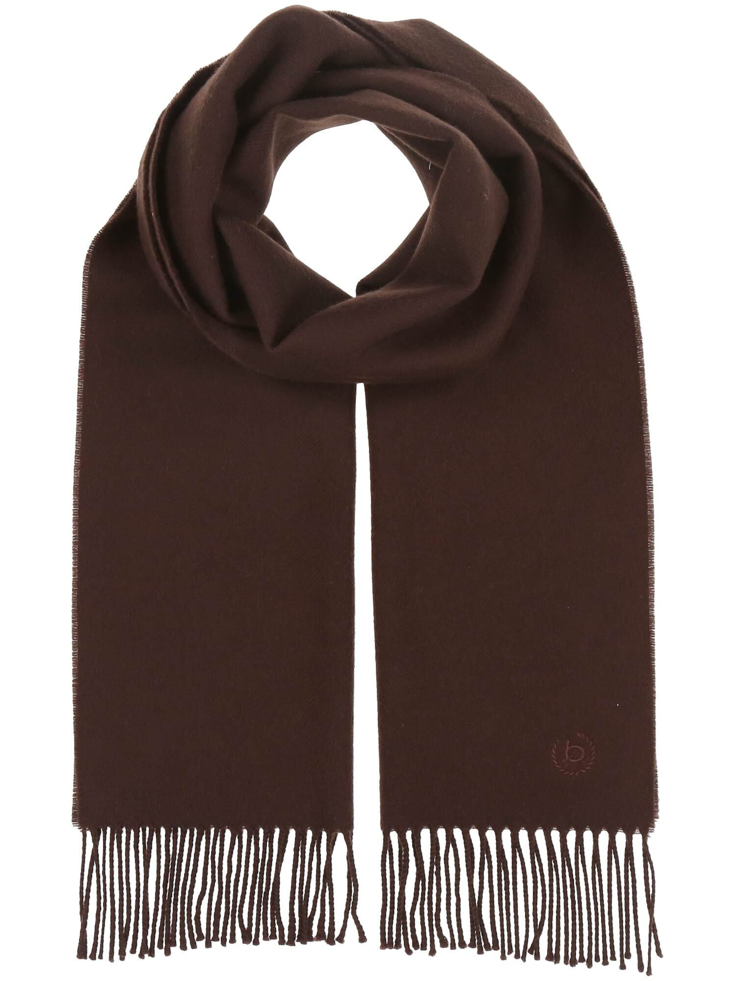 bugatti Schal in Braun: Vorderseite