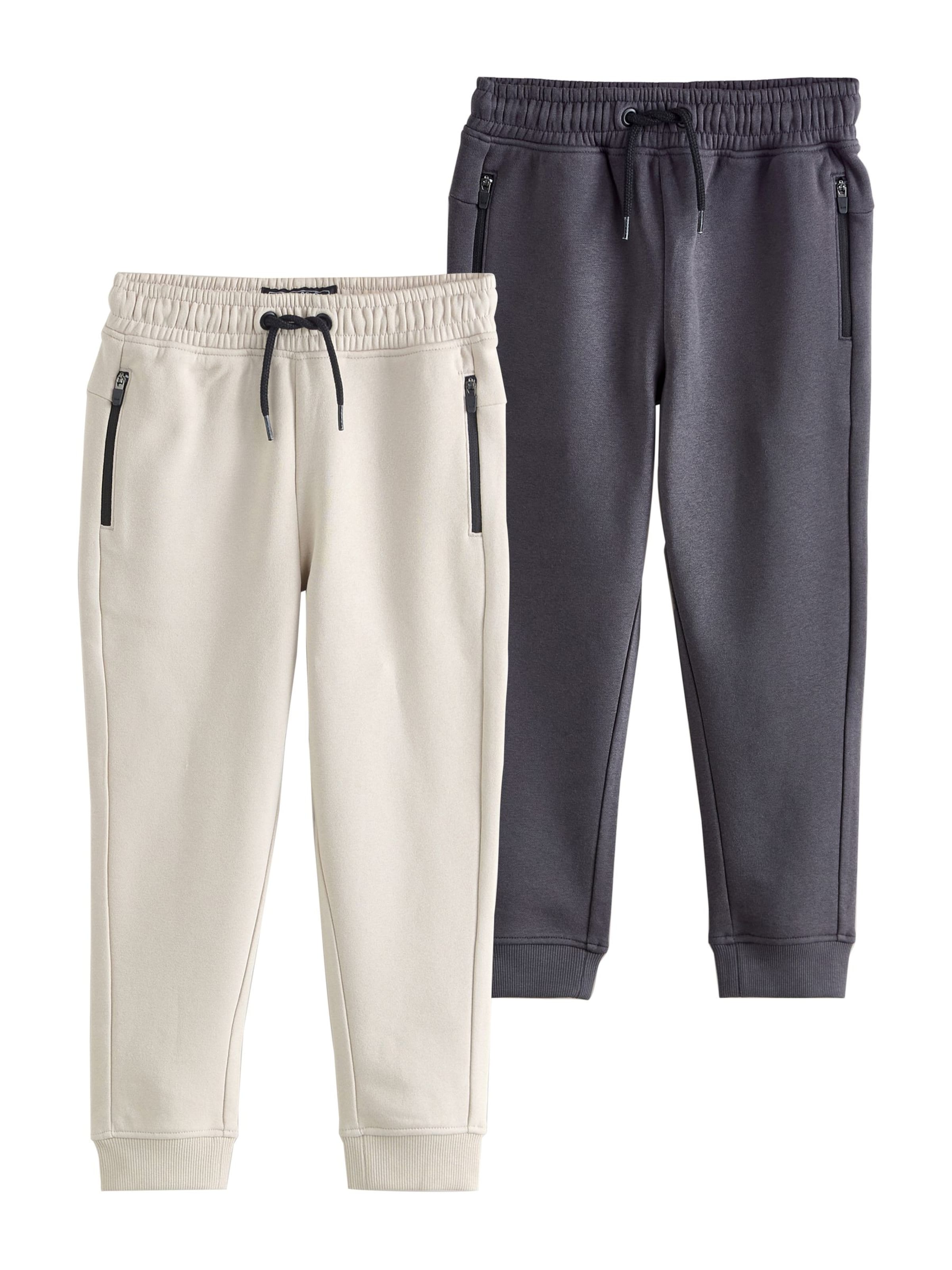 Next Tapered Byxa i grå: framsida